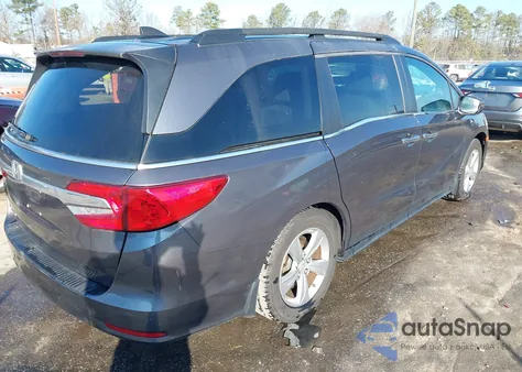 2018 Honda Odyssey Ex-L из США, поврежденный, VIN 5FNRL6H78JB108260